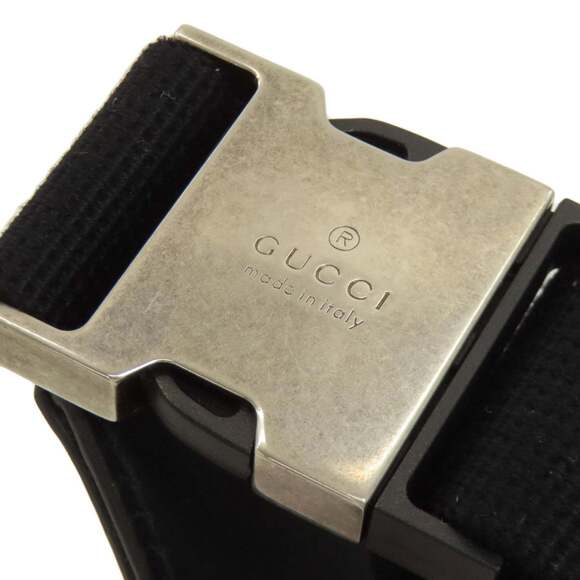 GUCCI Black Canvas Fanny Pack - Picture 15 of 16